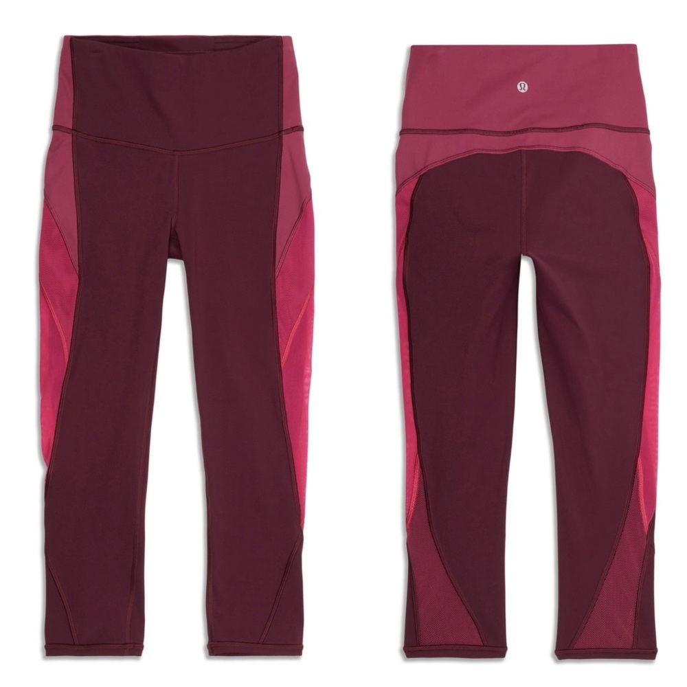Lululemon Colour Me Ombre Crop 21” Size 6